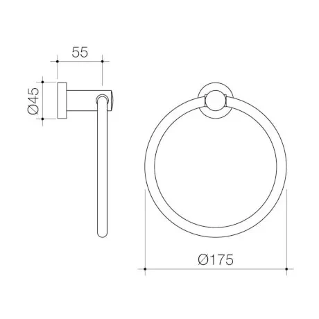 Cosmo Towel Ring - Image 4