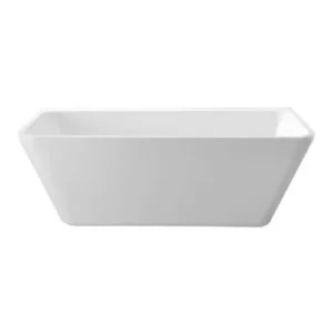 Ferrara 1700X750X580 Back To Wall Bath Wh Lucite Grade Acrylic