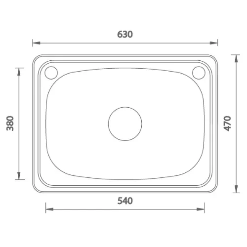 BPS Trough Inset LT100 W/ Bypass B/Waste 45L - Image 2
