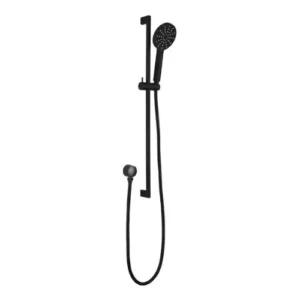 Shower On Rail Peak Round Blk Psh036-B