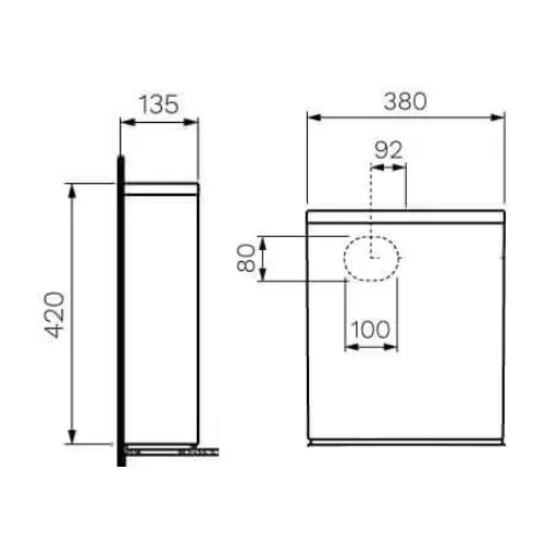 Cistern Btw Suits Slim L'Hotel Linfa Ellisse Ii Parisi T133 - Image 2