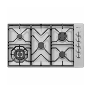 Westinghouse Cooktop Gas Ss 90Cm W/Wok Whg955Sb