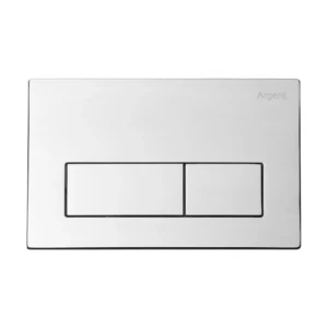 Cover Plate Argent Kubic Rect. Chrome