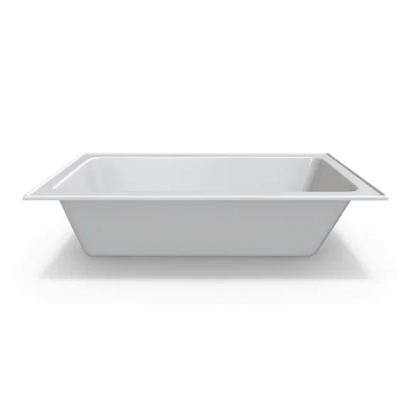 Piazza 1500X750X400 Inset Acrylic Bath Lucite Grade Acrylic