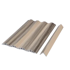 Wave Beige PVC Wall Cladding