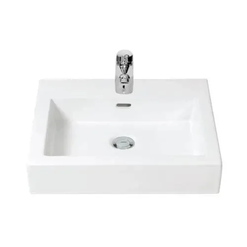Basin Above Counter Plaza 1 Th W/ O/Flow Less P&W