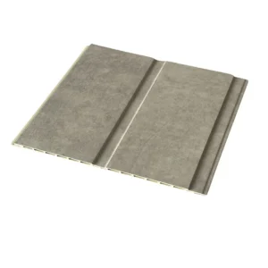 Flat Slat Cement PVC Wall Cladding