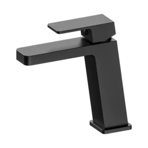 Celia Basin Mixer Angle Spout Matte Black Nr301501Mb