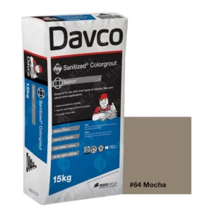 #64 Mocha Davco Grout 15Kg