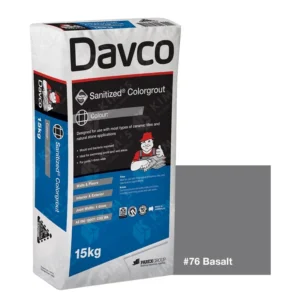#76 Basalt Davco Grout 15Kg