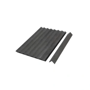 Semi Circle Grey PVC Wall Cladding