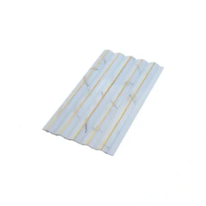 Triangle White & Gold PS Foam Cladding