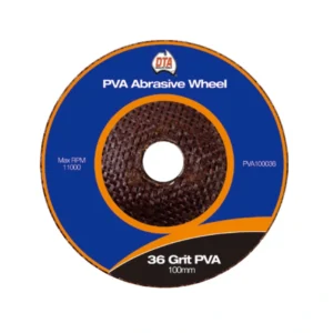 Pva100036, Grinding/Polishing Disc - 36 Grit 100Mm