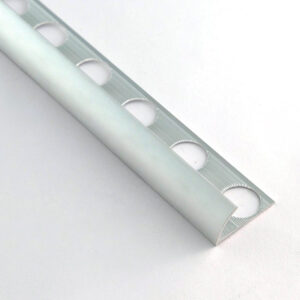 10.5Mmx19Mm Matt Silver Corner Trim
