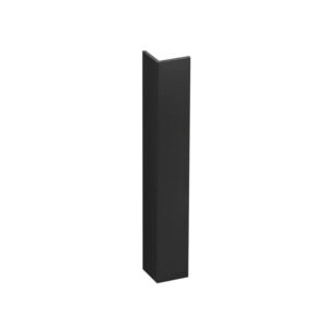 15X15 Corner Matt Black