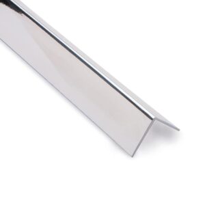 20X20Mm Corner Trim Silver Shiny