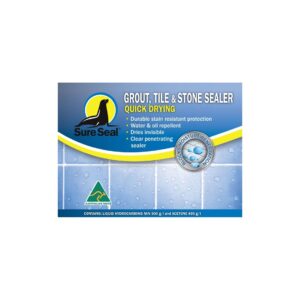 Sure Seal Grout Tile & Stone Sealer Quick Dry 4Ltr