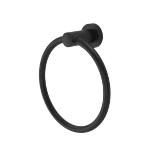 COSMO TOWEL RING BLACK METAL 305102B